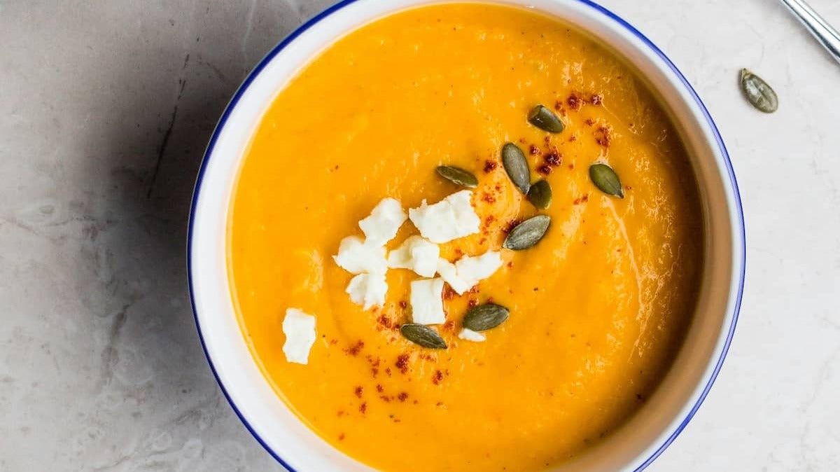 How to make a Perfectly Creamy Pumpkin Soup - Streamside Organics | Seasonal organic veggie box deli
