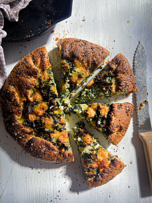 Silverbeet Spanakopita Galette