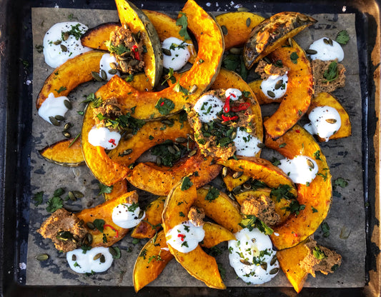 Roasted Crown Pumpkin & Sikil P'ak Dip - Streamside Organics