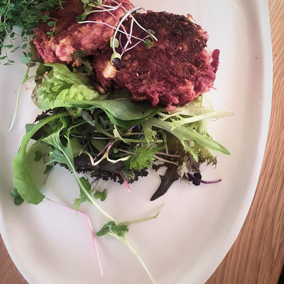 Beetroot and Carrot Patties